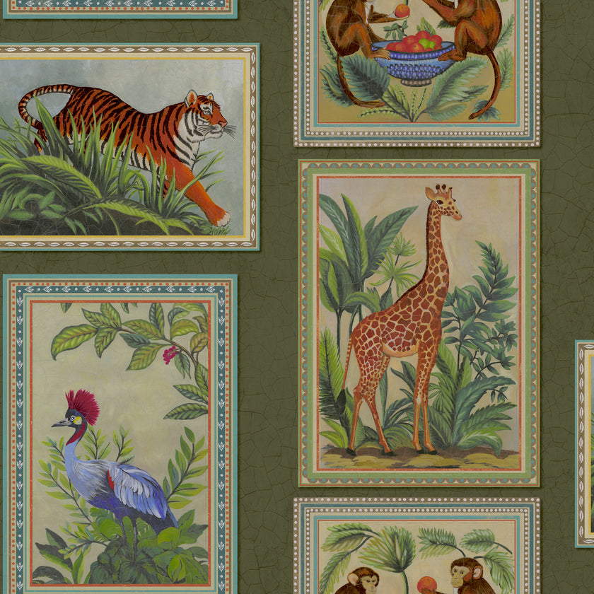 92011 Wanderlust Menagerie Green