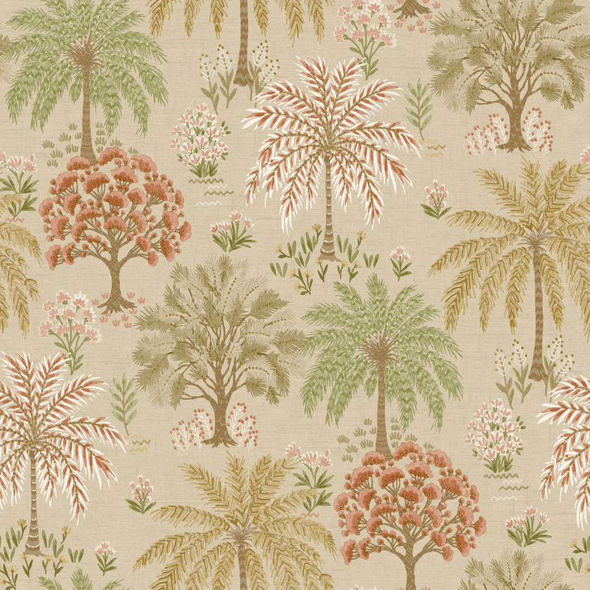 92030 Wanderlust Solana Coral/Beige