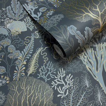 92081 Wanderlust Nautilus Navy Gold