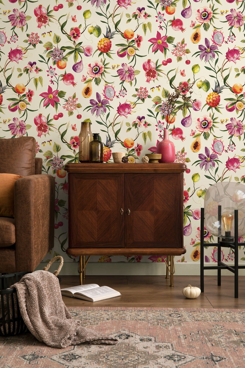 92111 Wanderlust Tropica Cream Multi