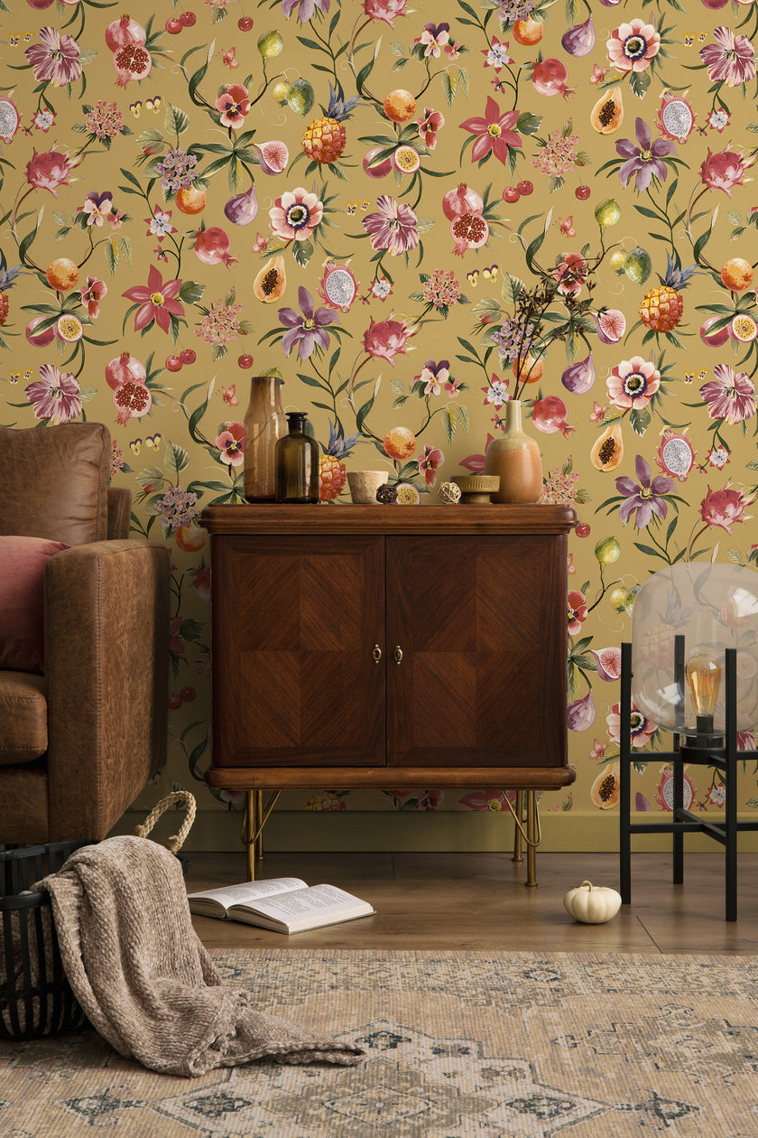 92112 Wanderlust Tropica Ochre