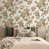92120 Wanderlust Hortensia Coral Green