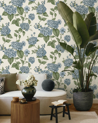 92121 Wanderlust Hortensia Blue Green