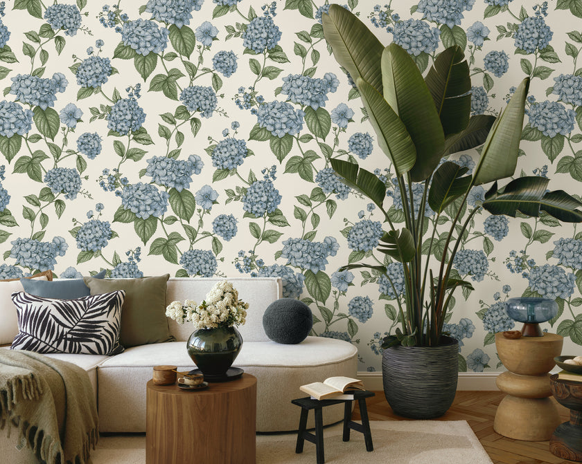 92121 Wanderlust Hortensia Blue Green