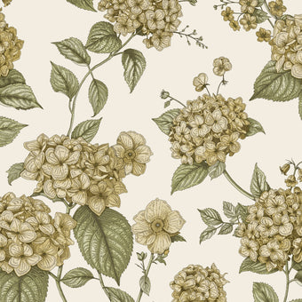 92122 Wanderlust Hortensia Ochre Green
