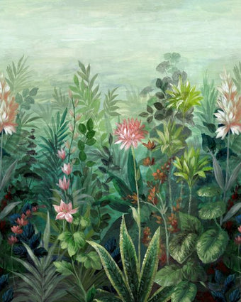 99423 Arboretum Primavera Green Mural