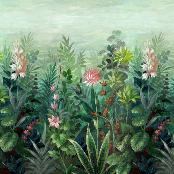 99423 Arboretum Primavera Green Mural