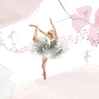 Arabesque Pirouette  -  [Custom printed at R598/m²]