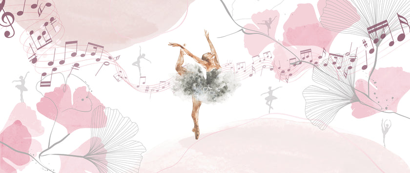 Arabesque Pirouette  -  [Custom printed at R598/m²]