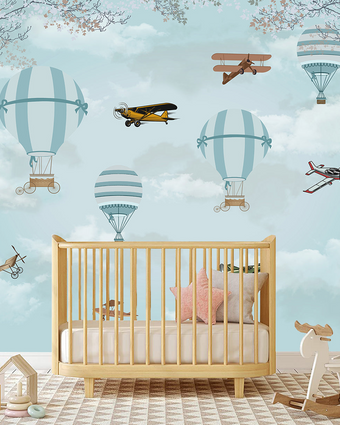 Flying High in the Sky  -  [Custom printed at R598/m²]