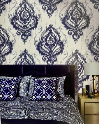 Blue Damask LV10701
