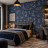 641026 Technic Navy Blue Wallpaper