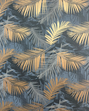 Bronze and Charcoal Leaves LV11404