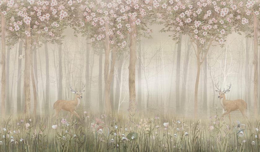 Chloe's Pretty Forest - [Custom printed at R598/m²] (Copy)