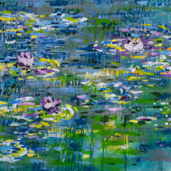 On the Pond by South Africa Artist Bev Michel