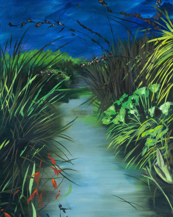 River Road by South African Artist Bev Michel