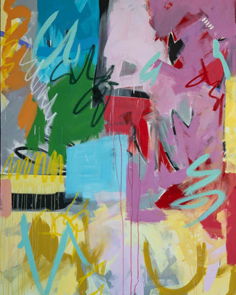 Blocks of Bold by South African Artist Bev Michel