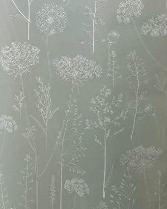 Soft Floral Duck Egg MI09044