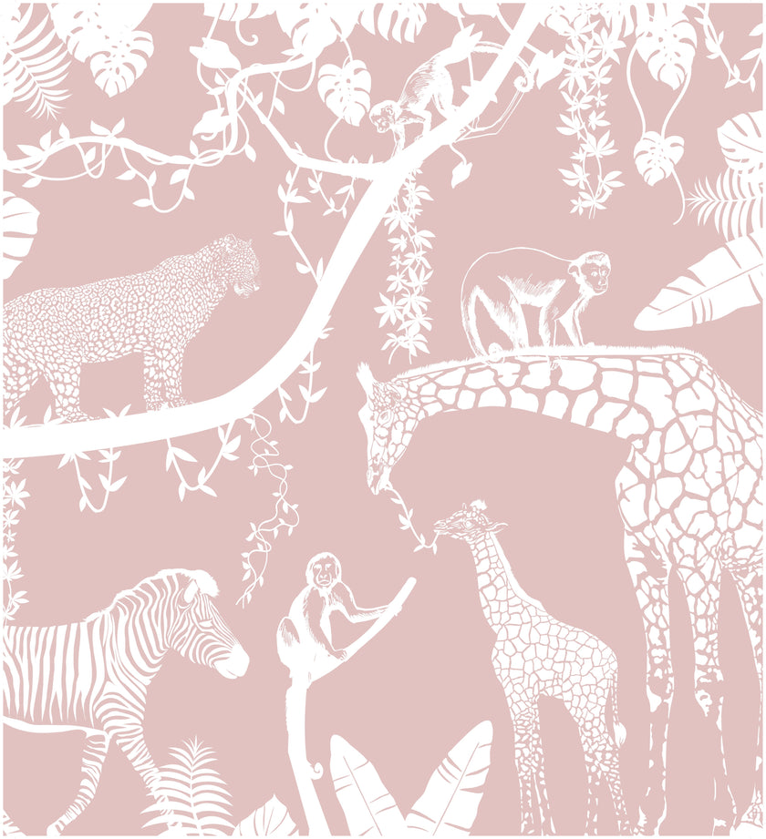 Exotic Company  - Pink -  [Custom printed at R560/m²]