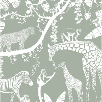 Exotic Company  - Sage -  [Custom printed at R560/m²]