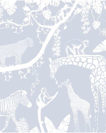 Exotic Company  - Blue -  [Custom printed at R598/m²]