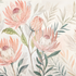 Pretty Proteas  -  [Custom printed at R598/m²]