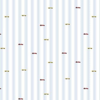 John's Stripes and Cars - Uleen's Design  -  [Custom printed at R598/m²]