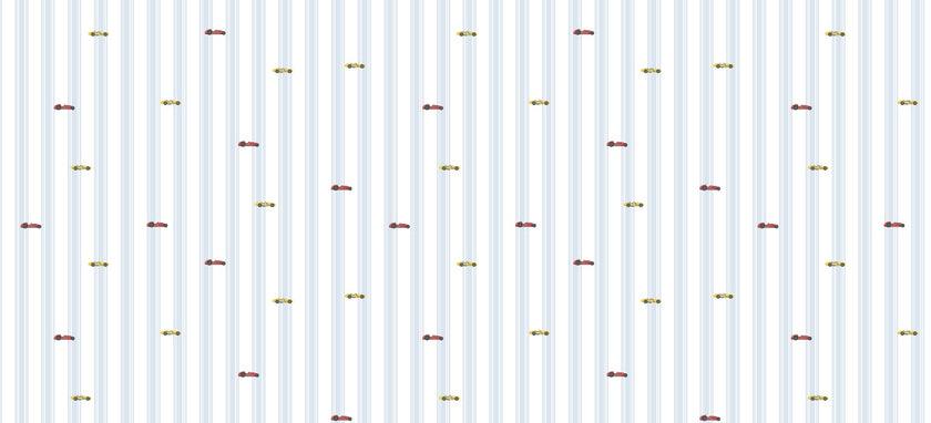 John's Stripes and Cars - Uleen's Design  -  [Custom printed at R598/m²]