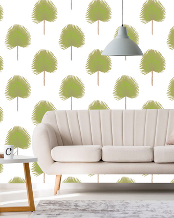 Green Trees Falling  -  [Custom printed at R598/m²]