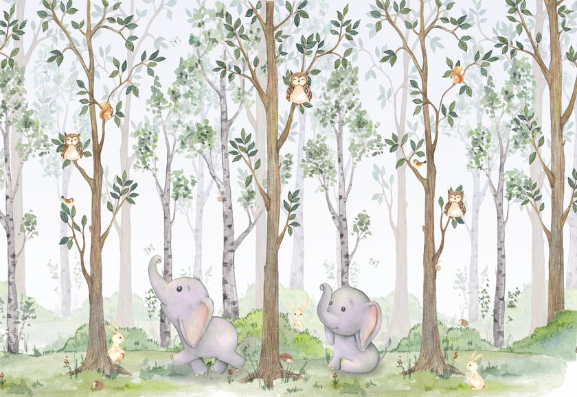 Nursery Forest With Friends -  [Custom printed at R560/m²]