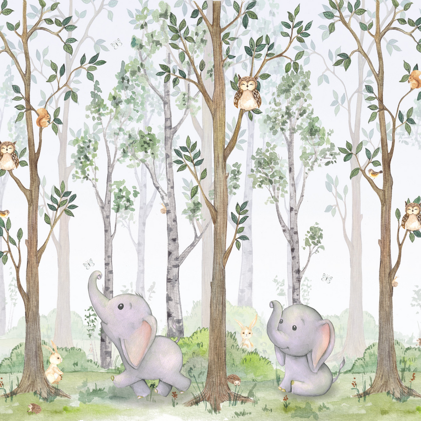 Nursery Forest With Friends -  [Custom printed at R560/m²]