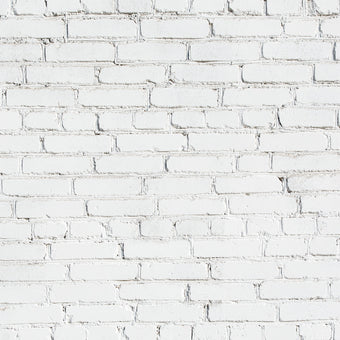 White Brick Wall  -  [Custom printed at R560/m²]