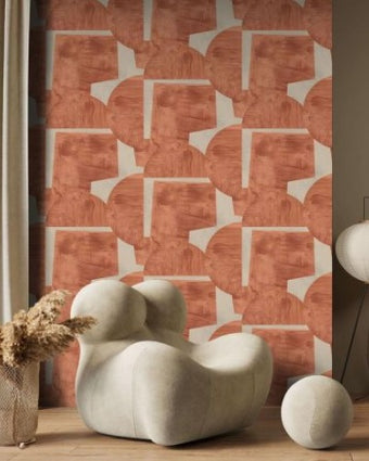 Artist 65456 Geometric Orange
