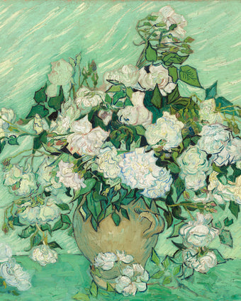 Roses by Vincent van Gogh  -  [Custom printed at R598/m²]