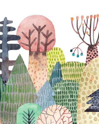 Storybook Woods  -  [Custom printed at R598/m²]