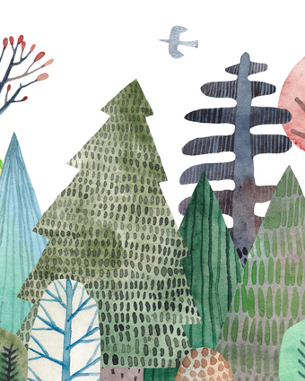 Storybook Woods  -  [Custom printed at R598/m²]