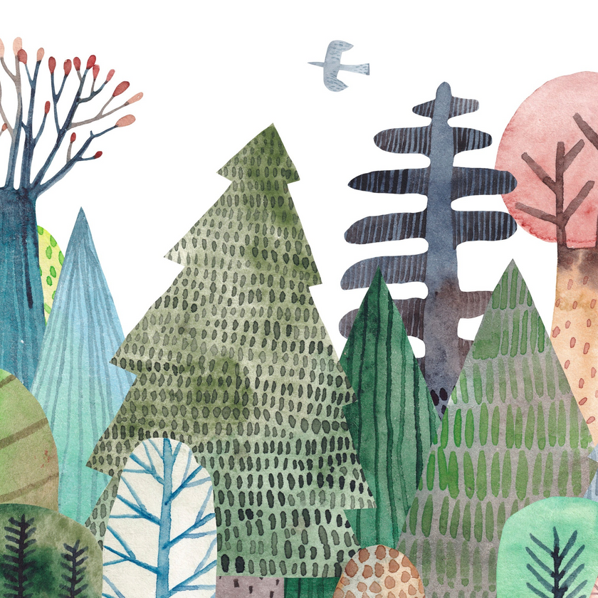 Storybook Woods  -  [Custom printed at R598/m²]