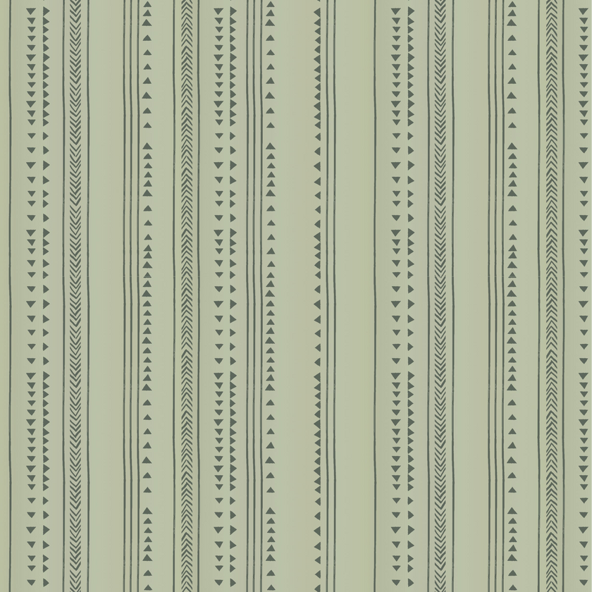 Triangulate  - Sage -  [Custom printed at R560/m²]