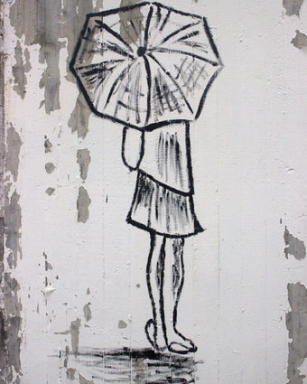 Umbrella Gurl  -  [Custom printed at R598/m²]