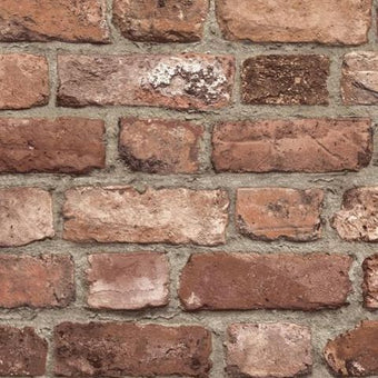 Vintage Brick Wallpaper A28901 Red