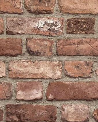 Vintage Brick Wallpaper A28901 Red