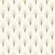 Art Deco gold fan wallpaper pattern with geometric lines on a neutral background, elegant and symmetrical design.