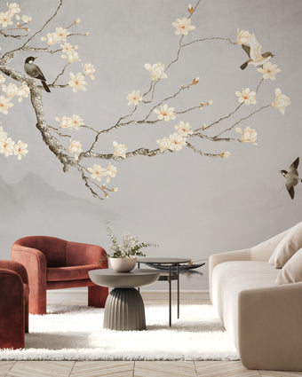 Blossoms by the Water -  [Custom printed at R598/m²]