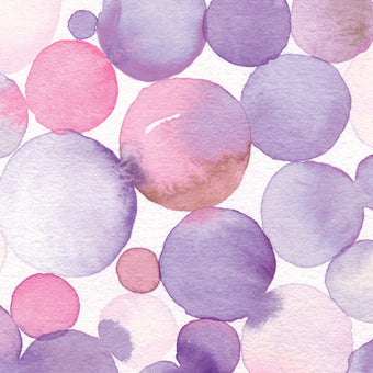 Bubbling Over  - Purple -  [Custom printed at R560/m²]