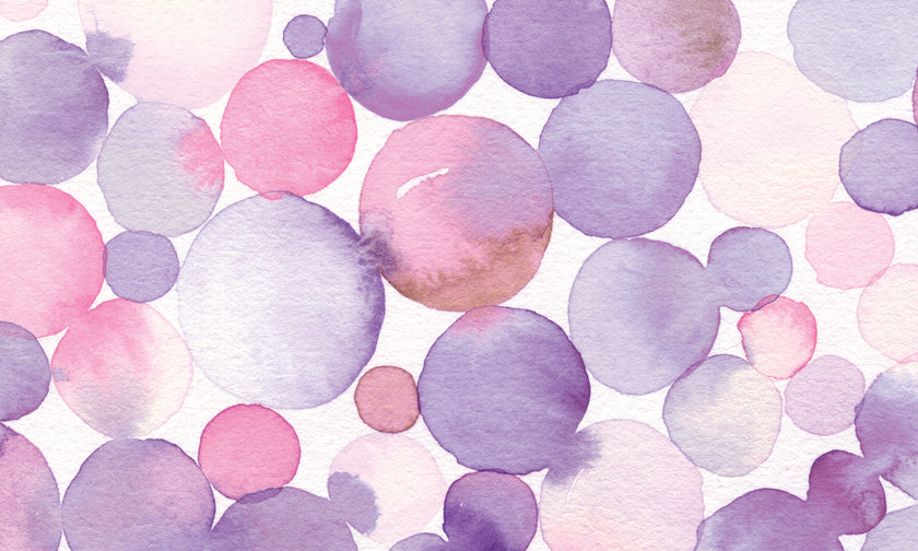 Bubbling Over  - Purple -  [Custom printed at R560/m²]
