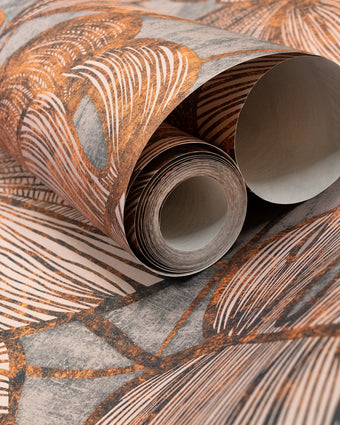 26940 Julie Feels Home Monstera Rust Mirage