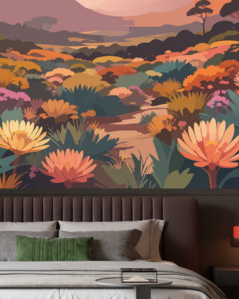 Fynbos Fields -  [Custom printed at R598/m²]
