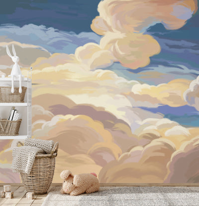 Cloudy Morning Skies  -  [Custom printed at R560/m²]