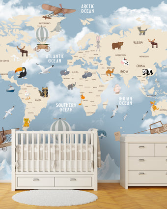 Flying High Map  -  [Custom printed at R598/m²]
