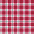 Playful pink tartan wallpaper with layered blush and red tones in a soft check design.